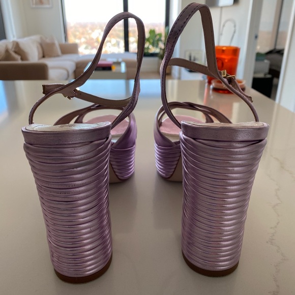 Schutz Darilia Sandals Women’s Size 9.5 Color: Cerise, gently worn - Picture 7 of 10